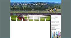 Desktop Screenshot of eldoradopt.com